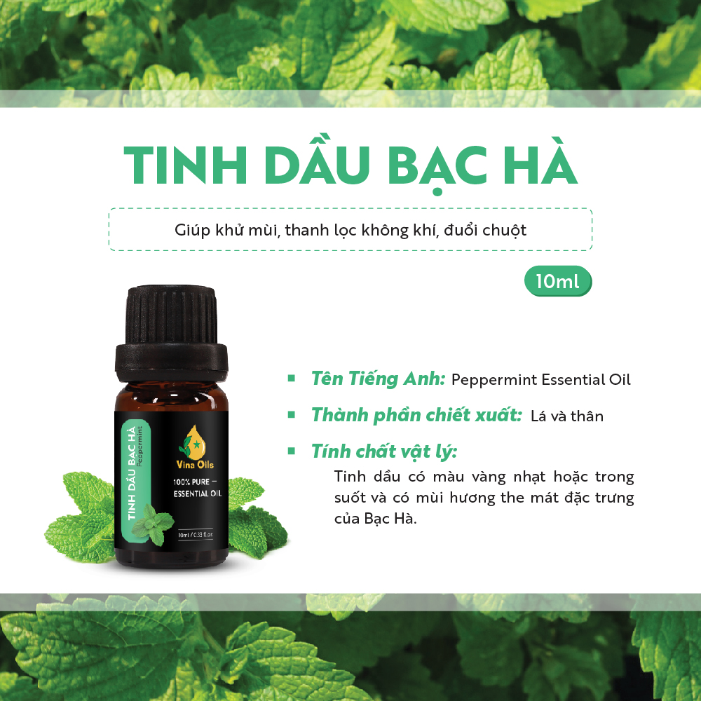 Tinh dầu Xông Bạc Hà 10ml